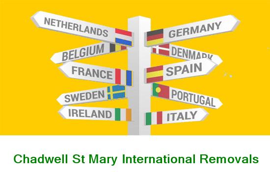 Chadwell St Mary international removal company